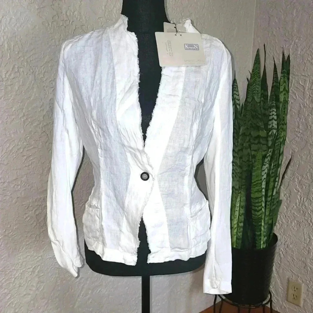 Kristense N DU NORD white light blazer